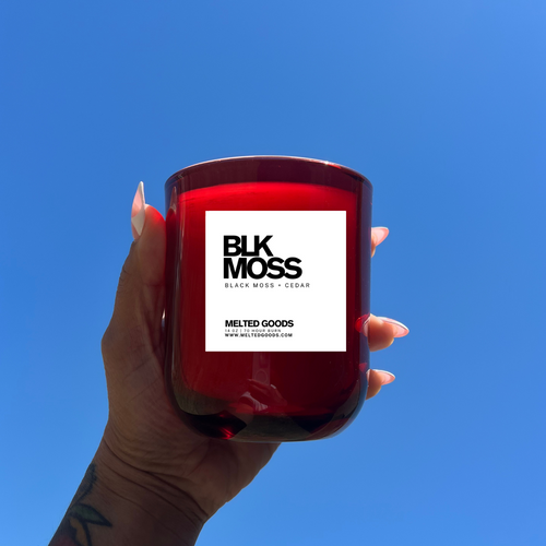 BLK MOSS PREMIUM SOY CANDLE